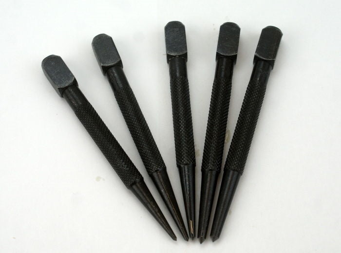 Centre Punches set of 5 Jewellery Steel Scriber Marking Holes Metals New